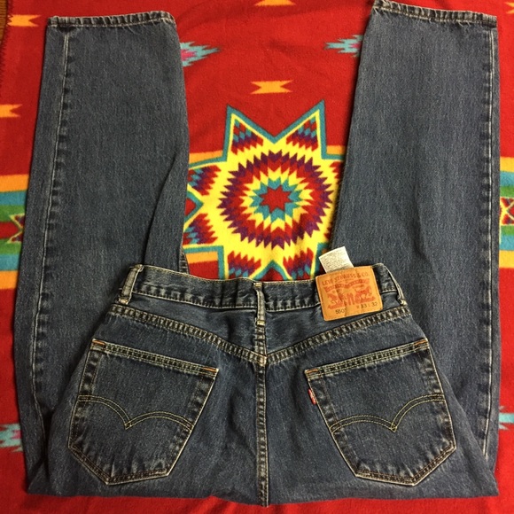 Lot 2 Levi’s 550 Mens Jeans 33/30 - Picture 3 of 7